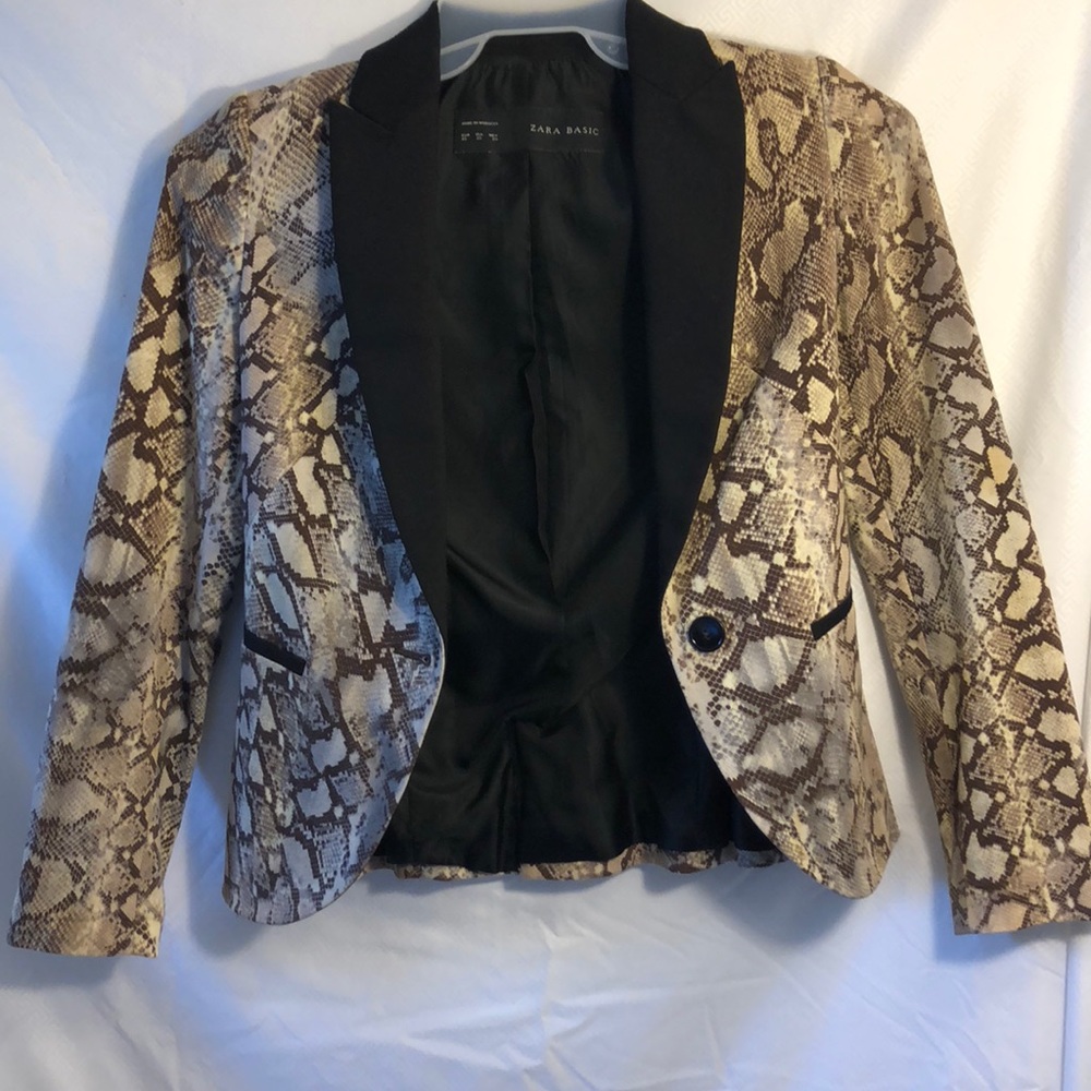 Zara basic blazer
